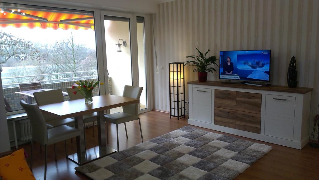 Riverside Flat Apartman Mannheim Kültér fotó